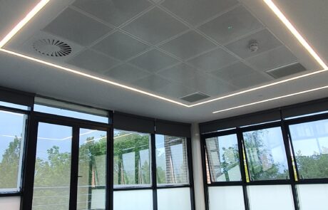 Office suspended ceiling installation in birmingham